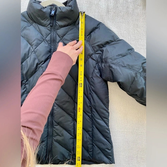 Black Sorel Down Filled Puffer Jacket  Parka Size M - Picture 9 of 11